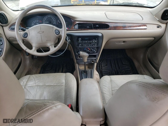 2002 Chevrolet Malibu LS with VIN 1G1NE52J12M630415, listed as a Copart auction lot 45116624 with 155,818 mi miles and Salvage Title. Bid and sale history available at carsss.com. Image 8.