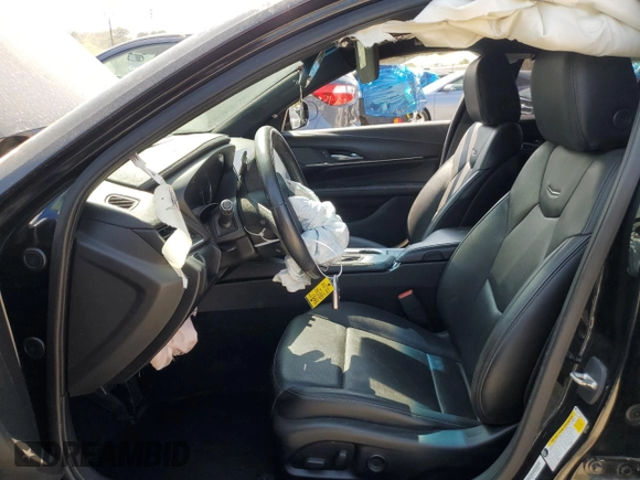 2021 Cadillac CT4 Premium Luxury with VIN 1G6DB5RK0M0111184, listed as a Copart auction lot 70326324 with 45,859 mi miles and Salvage Title. Bid and sale history available at DreamBid. Image 7.