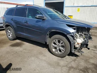 2016 Toyota Highlander LE Plus with VIN 5TDZKRFH8GS182363, listed as a Copart auction lot 52109215 with 115,726 mi miles and Salvage Title. Bid and sale history available at carsss.com. Image 4.