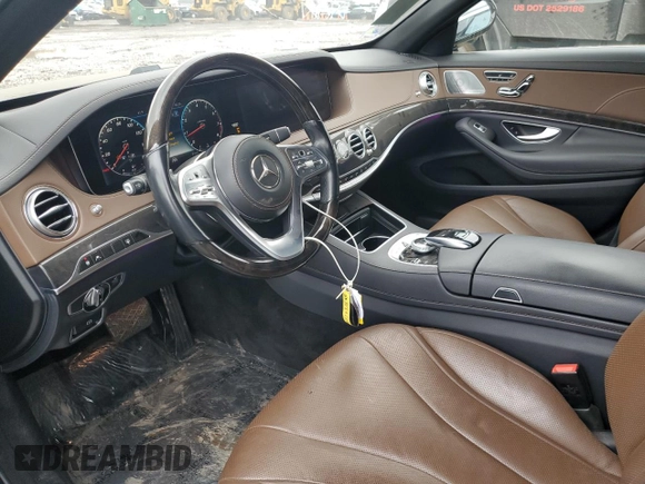 2018 Mercedes-Benz S 450 with VIN WDDUG6EB1JA367291, listed as a Copart auction lot 70508112 with 39,968 mi miles and . Bid and sale history available at DreamBid. Image 7.