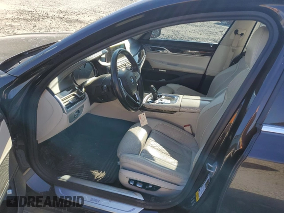 2017 BMW 7 Series 740i xDrive with VIN WBA7E4C59HGU99914, listed as a Copart auction lot 45283743 with 108,388 mi miles. Bid and sale history available at carsss.com. Image 7.