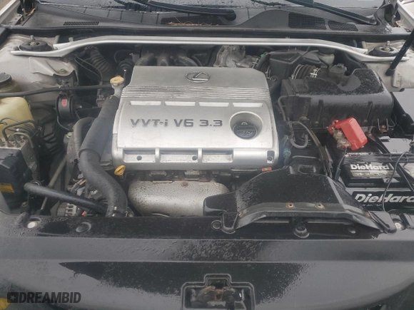 2005 Lexus ES 330 with VIN JTHBA30G655089134, listed as a Copart auction lot 49309265 with 121,917 mi miles and Salvage Title. Bid and sale history available at carsss.com. Image 12.