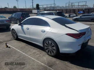 2022 Mercedes-Benz CLA with VIN W1K5J4GB6NN311479, listed as a Copart auction lot 48395845 with 28,343 mi miles and Salvage Title. Bid and sale history available at carsss.com. Image 2.