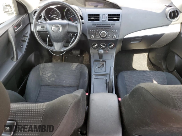 2013 Mazda 3 i SV with VIN JM1BL1TF7D1784909, listed as a Copart auction lot 55674735 with 121,664 mi miles and Salvage title. Bid and sale history available at DreamBid. Image 8.