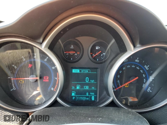 2014 Chevrolet Cruze 2LT z VIN 1G1PE5SB5E7376275, wystawiony jako Copart lot #58306455 z przebiegiem 117 939 mil mil oraz Szkoda całkowita • Salvage title. Historia ofert i sprzedaży dostępna na DreamBid. Obrazek 9.