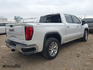 2019 GMC Sierra 1500 SLT with VIN 3GTU9DED3KG201853, listed as a IAAI auction lot 40678380 with 99,818 mi miles. Bid and sale history available at carsss.com. Image 4.