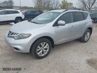 2014 Nissan Murano S with VIN JN8AZ1MU6EW416687, listed as a IAAI auction lot 42015846 with 221,252 mi miles. Bid and sale history available at carsss.com. Image 2.