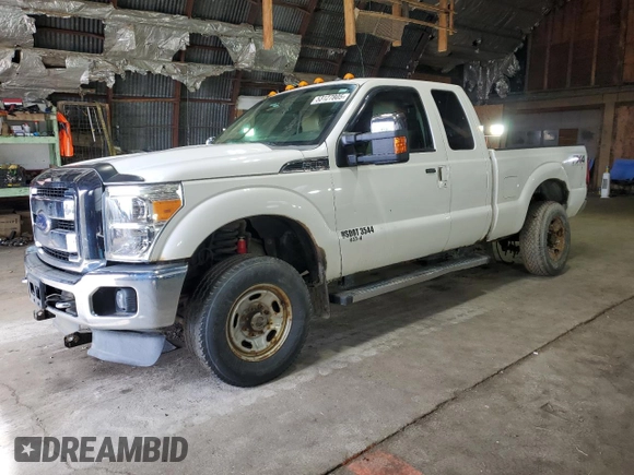 2013 Ford F-350 XL with VIN 1FT8X3B6XDEB21872, listed as a Copart auction lot 53127805 with 102,484 mi miles and Salvage title. Bid and sale history available at DreamBid. Image 1.
