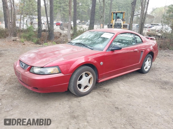 2004 Ford Mustang Standard with VIN 1FAFP40654F211933, listed as a IAAI auction lot 41953604 with 158,069 mi miles. Bid and sale history available at carsss.com. Image 2.