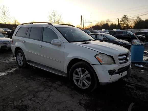 2009 Mercedes-Benz GL-Class 4.6L with VIN 4JGBF71E39A453039, listed as a Copart auction lot 43336095 with 166,810 mi miles and Salvage Title. Bid and sale history available at carsss.com. Image 4.
