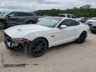 2018 Ford Mustang GT with VIN 1FA6P8CF7J5158897, listed as a Copart auction lot 51237925 with 71,929 mi miles and Salvage Title. Bid and sale history available at carsss.com. Image 1.