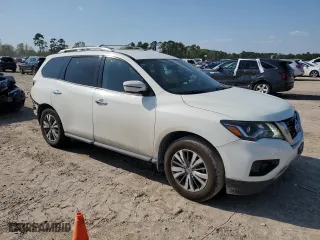 2020 Nissan Pathfinder S with VIN 5N1DR2AN4LC629238, listed as a Copart auction lot 50242925 with 63,114 mi miles and Salvage Title. Bid and sale history available at carsss.com. Image 4.