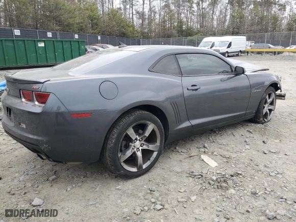 2010 Chevrolet Camaro 2LT with VIN 2G1FC1EV4A9125157, listed as a Copart auction lot 47832815 with NaN miles and Salvage Title. Bid and sale history available at carsss.com. Image 3.