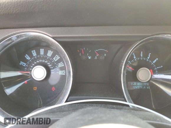 2011 Ford Mustang V6 with VIN 1ZVBP8AM4B5164343, listed as a Copart auction lot 53173815 with 126,579 mi miles and Salvage Title. Bid and sale history available at carsss.com. Image 9.