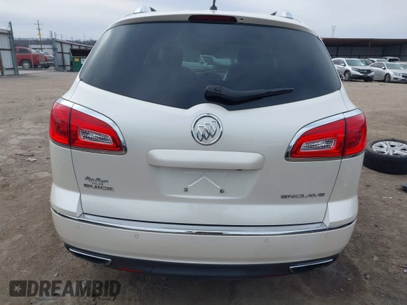 2015 Buick Enclave Leather with VIN 5GAKRBKD9FJ314163, listed as a IAAI auction lot 41743254 with Not Provided miles and . Bid and sale history available at DreamBid. Image 16.