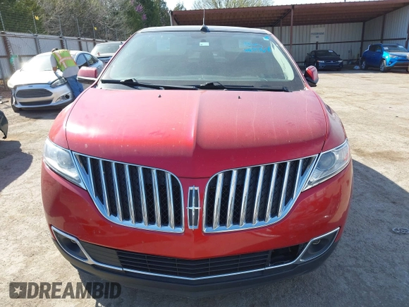 2012 Lincoln MKX with VIN 2LMDJ6JK3CBL06887, listed as a IAAI auction lot 41871768 with 117,421 mi miles. Bid and sale history available at carsss.com. Image 11.