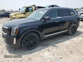 2020 Kia Telluride SX with VIN 5XYP5DHC2LG078042, listed as a Copart auction lot 58500965 with 32,040 mi miles and Salvage title. Bid and sale history available at DreamBid. Image 1.