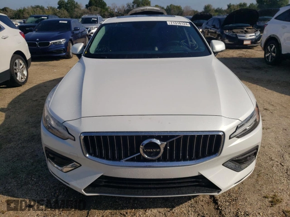 2022 Volvo S60 Plus Dark Theme with VIN 7JRL12TL5NG160726, listed as a Copart auction lot 71318124 with 44,724 mi miles and Non Repairable. Bid and sale history available at carsss.com. Image 5.