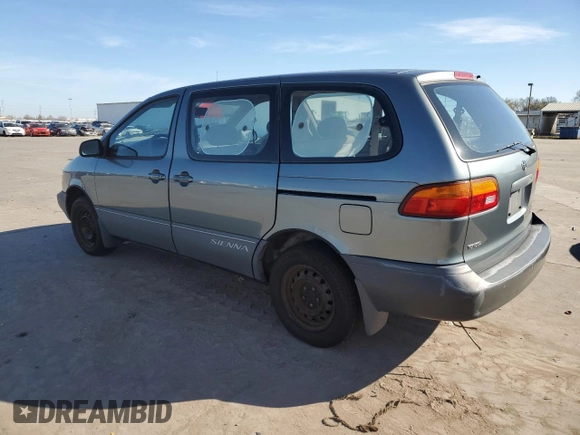1999 Toyota Sienna CE with VIN 4T3ZF19C6XU098787, listed as a Copart auction lot 47465735 with 176,082 mi miles and Salvage Title. Bid and sale history available at carsss.com. Image 2.