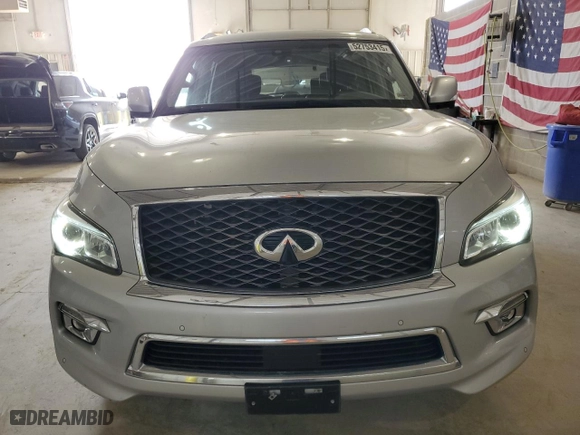 2016 Infiniti QX80 with VIN JN8AZ2NEXG9120652, listed as a Copart auction lot 52753415 with 212,143 mi miles and Clean Title. Bid and sale history available at carsss.com. Image 5.