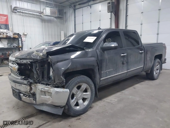 2014 Chevrolet Silverado 1500 LTZ with VIN 3GCUKSEC0EG135671, listed as a IAAI auction lot 41539503 with 182,127 mi miles. Bid and sale history available at carsss.com. Image 2.