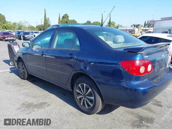 2005 Toyota Corolla CE with VIN 1NXBR32E85Z461242, listed as a IAAI auction lot 42224432 with 263,490 mi miles and . Bid and sale history available at DreamBid. Image 3.