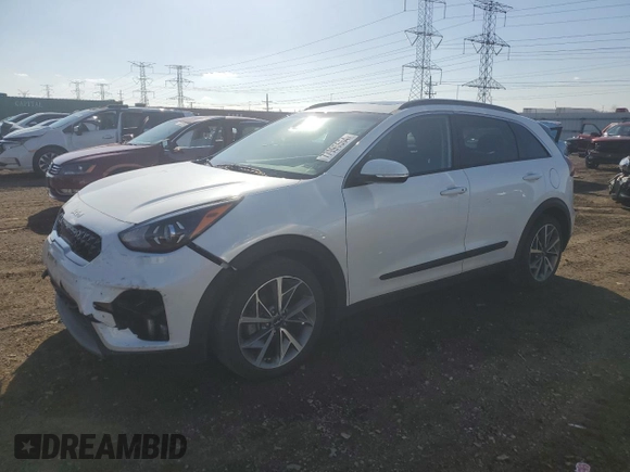 2022 Kia Niro Touring SE with VIN KNDCC3LC7N5518757, listed as a Copart auction lot 77995554 with 28,842 mi miles and Salvage Title. Bid and sale history available at carsss.com. Image 1.