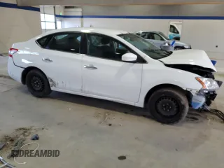 2015 Nissan Sentra SV with VIN 3N1AB7AP6FY353847, listed as a Copart auction lot 50944595 with 117,176 mi miles and Salvage Title. Bid and sale history available at carsss.com. Image 4.