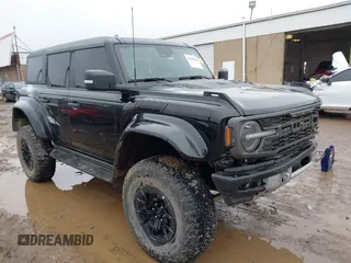 2023 Ford Bronco Raptor with VIN 1FMEE5JR2PLB77882, listed as a IAAI auction lot 41386503 with 19,318 mi miles. Bid and sale history available at carsss.com. Image 1.