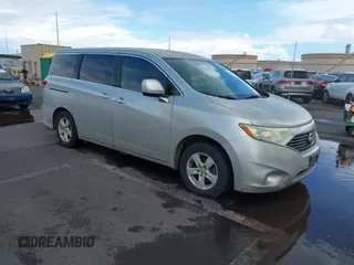 2012 Nissan Quest S z VIN JN8AE2KP9C9048371, wystawiony jako IAAI lot #42058547 z przebiegiem 119 711 mil mil oraz . Historia ofert i sprzedaży dostępna na DreamBid. Obrazek 1.
