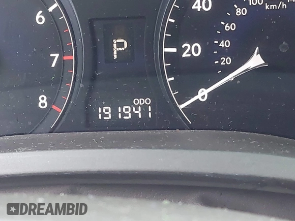 2010 Lexus RX 350 with VIN 2T2ZK1BA2AC011341, listed as a IAAI auction lot 40902191 with 191,941 mi miles. Bid and sale history available at carsss.com. Image 7.