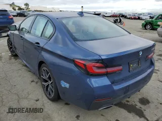 2021 BMW 5 Series 530e with VIN WBA13AG00MCF76425, listed as a Copart auction lot 43806474 with Not Provided miles and . Bid and sale history available at DreamBid. Image 2.