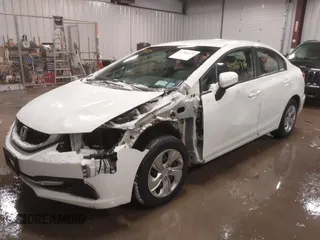 2015 Honda Civic LX with VIN 19XFB2F53FE281911, listed as a IAAI auction lot 41586638 with 200,966 mi miles and . Bid and sale history available at DreamBid. Image 17.