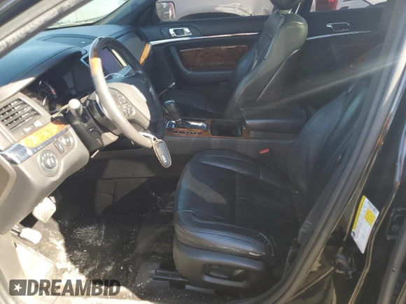 2014 Lincoln MKS EcoBoost with VIN 1LNHL9FT3EG608220, listed as a Copart auction lot 43038415 with Not provided miles and Salvage title. Bid and sale history available at DreamBid. Image 7.