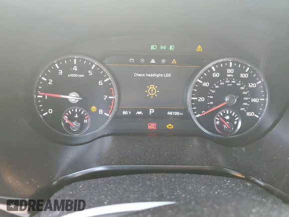 2022 Kia Telluride SX with VIN 5XYP54HC8NG232420, listed as a Copart auction lot 51041515 with 44,100 mi miles and Salvage title. Bid and sale history available at DreamBid. Image 9.