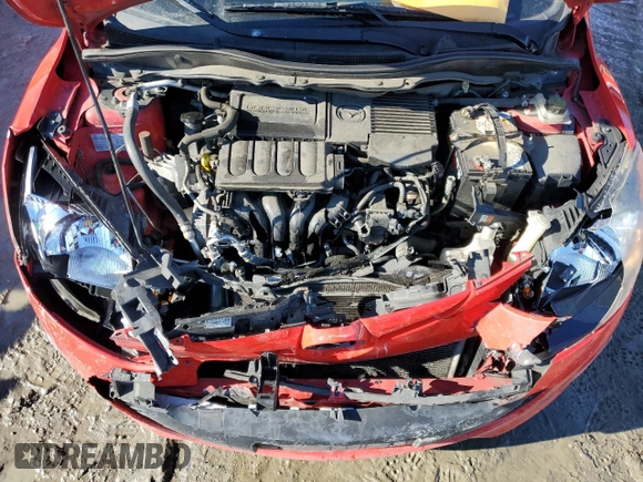 2014 Mazda 2 Sport with VIN JM1DE1KZ7E0179097, listed as a Copart auction lot 88935445 with 96,603 mi miles and Salvage Title. Bid and sale history available at carsss.com. Image 11.