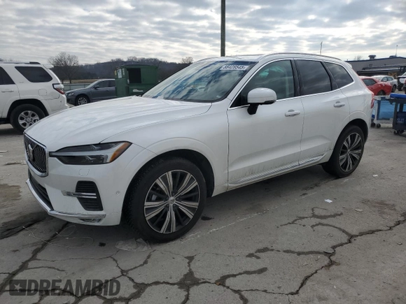 2023 Volvo XC60 Plus Bright Theme with VIN YV4L12RN9P1321783, listed as a Copart auction lot 88428545 with 16,395 mi miles and Salvage Title. Bid and sale history available at carsss.com. Image 1.