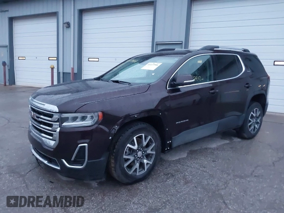 2021 GMC Acadia SLE with VIN 1GKKNKLS7MZ104123, listed as a IAAI auction lot 41113906 with 77,412 mi miles and . Bid and sale history available at DreamBid. Image 2.