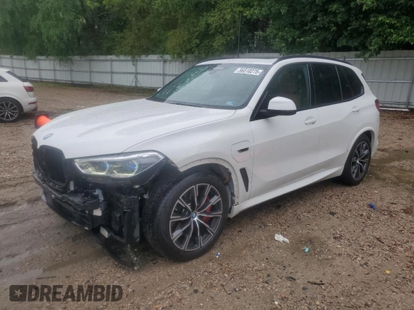 2023 BMW X5 xDrive45e with VIN 5UXTA6C08P9R00349, listed as a Copart auction lot 56510275 with 40,930 mi miles and Salvage title. Bid and sale history available at DreamBid. Image 1.