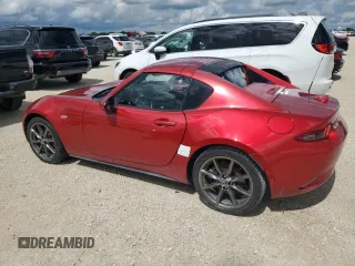 2017 Mazda MX-5 Miata RF Grand Touring with VIN JM1NDAM71H0106167, listed as a Copart auction lot 74099534 with 0 mi miles and Non Repairable. Bid and sale history available at carsss.com. Image 2.