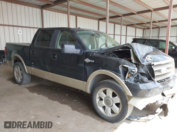 2008 Ford F-150 XLT with VIN 1FTPW12V28KC19876, listed as a IAAI auction lot 41877096 with 216,515 mi miles. Bid and sale history available at carsss.com. Image 1.