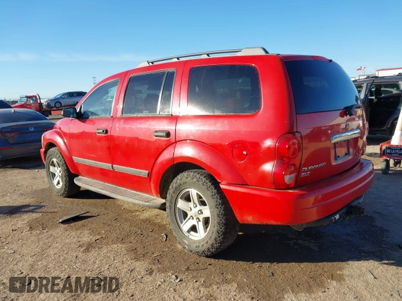 2006 Dodge Durango SLT with VIN 1D4HD48N96F161910, listed as a IAAI auction lot 41154188 with 237,939 mi miles. Bid and sale history available at carsss.com. Image 3.