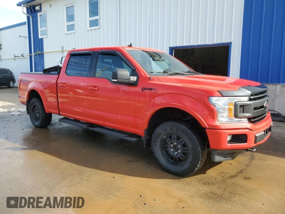 2019 Ford F-150 XL with VIN 1FTFW1E45KFC69606, listed as a Copart auction lot 48972275 with 172,982 mi miles and Clean Title. Bid and sale history available at carsss.com. Image 4.
