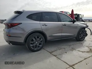 2024 Acura MDX w/A-Spec Package with VIN 5J8YE1H02RL019726, listed as a Copart auction lot 41755585 with 4,798 mi miles and Salvage Title. Bid and sale history available at carsss.com. Image 3.