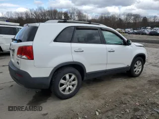 2011 Kia Sorento LX with VIN 5XYKTCA19BG181928, listed as a Copart auction lot 50621165 with Not Provided miles and Salvage Title. Bid and sale history available at DreamBid. Image 3.