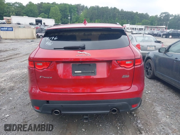 2018 Jaguar F-Pace 30t Premium with VIN SADCJ2GX8JA329196, listed as a IAAI auction lot 42202482 with 80,132 mi miles and . Bid and sale history available at DreamBid. Image 17.
