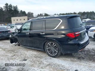 2018 Infiniti QX80 with VIN JN8AZ2NE6J9195243, listed as a IAAI auction lot 41348355 with 119,402 mi miles and . Bid and sale history available at DreamBid. Image 15.