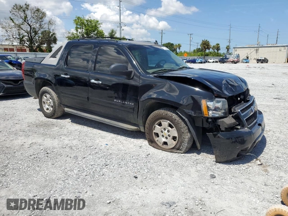 2011 Chevrolet Avalanche LT with VIN 3GNMCFE07BG166901, listed as a Copart auction lot 61734405 with 269,796 mi miles and Salvage title. Bid and sale history available at DreamBid. Image 4.