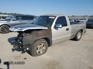 2004 Chevrolet Silverado 1500 LS with VIN 1GCEC14T14Z191677, listed as a Copart auction lot 45707295 with 0 mi miles and Salvage Title. Bid and sale history available at carsss.com. Image 1.
