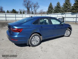 2020 Volkswagen Jetta S with VIN 3VWN57BU5LM008979, listed as a Copart auction lot 48544005 with 52,684 mi miles and Salvage Title. Bid and sale history available at carsss.com. Image 3.